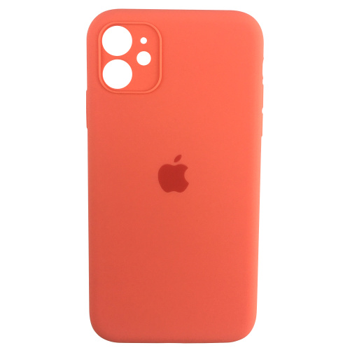 Чохол накладка xCase для iPhone 11 Silicone Case Full Camera Pink citrus - UkrApple