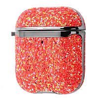 Чохол для AirPods 3 Onegif Glitter case red