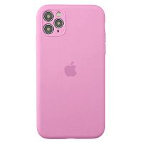 Чохол накладка xCase для iPhone 11 Pro Silicone Case Full Camera Lilght pink