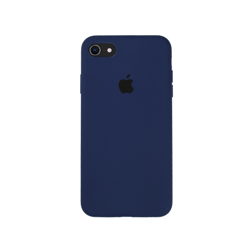 Чехол накладка xCase для iPhone 7/8/SE 2020 Silicone Case Full deep navy - UkrApple