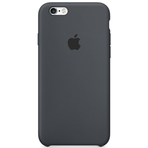 Чехол накладка xCase на iPhone 6 Plus/6s Plus Silicone Case темно-серый - UkrApple