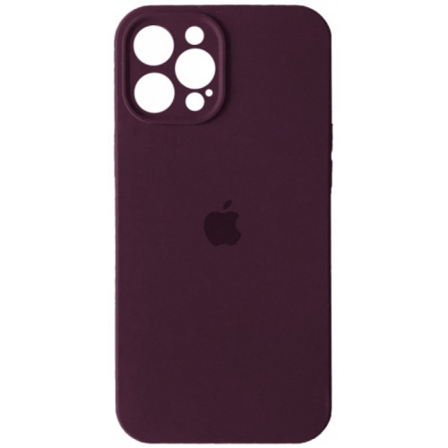 Чохол накладка xCase для iPhone 13 Silicone Case Full Camera Plum - UkrApple