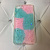 Чехол накладка на iPhone 7/8/SE 2020 блестки градиент голубой/розовый - UkrApple