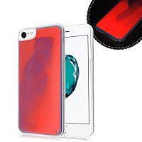 Чехол накладка xCase для iPhone 6/6s Neon case red