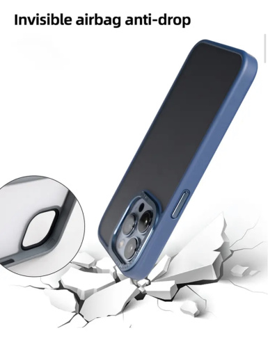 Чохол iPhone 13 Pro Max Guard Focus matte dark blue: фото 7 - UkrApple