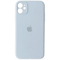 Чохол накладка xCase для iPhone 12 Mini Silicone Case Full Camera Light blue