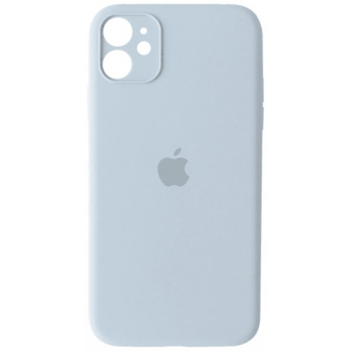 Чохол накладка xCase для iPhone 12 Mini Silicone Case Full Camera Light blue - UkrApple