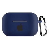 Чехол для AirPods PRO silicone case with Apple Cobalt
