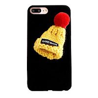 Чехол накладка xCase на iPhone 7/8/SE 2020 Knitted Hat черный №1