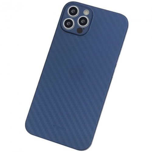 Чохол для iPhone 13 Pro Max K-DOO Air Carbon Full Camera Blue - UkrApple