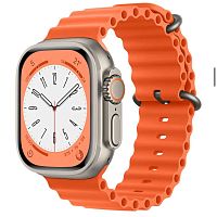 Ремінець для Apple Watch 42/44/45/49 mm Ocean Band orange