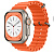 Ремінець для Apple Watch 42/44/45/49 mm Ocean Band orange - UkrApple