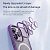 Чохол iPhone 14 Rock Guard Magnet Full Camera purple: фото 4 - UkrApple