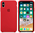 Чехол накладка xCase для iPhone XS Max Silicone Case красный: фото 2 - UkrApple