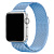 Ремінець xCase для Apple watch 42/44/45/49 mm Milanese Loop Metal Neon Blue - UkrApple