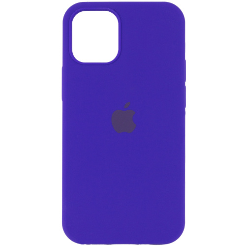 Чохол накладка xCase для iPhone 12/12 Pro Silicone Case Full ultra violet - UkrApple