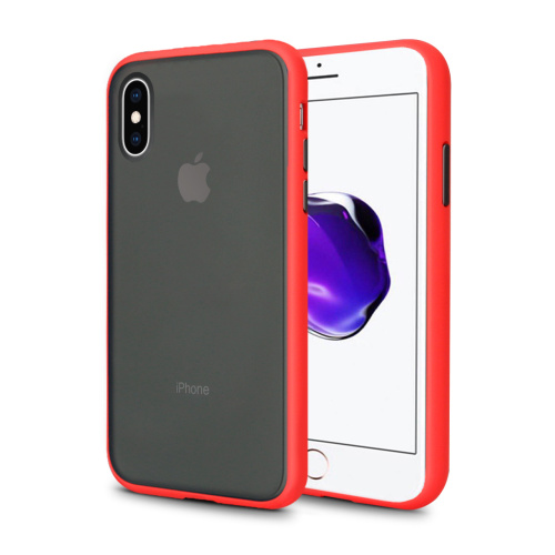 Чехол накладка xCase для iPhone X/XS Gingle series red black - UkrApple