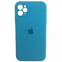 Чохол накладка xCase для iPhone 11 Pro Silicone Case Full Camera Blue