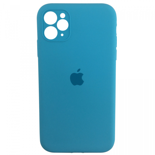 Чохол накладка xCase для iPhone 11 Pro Silicone Case Full Camera Blue - UkrApple