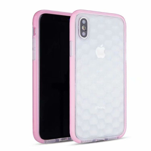 Чехол накладка xCase на iPhone X/XS Crystal Brick Pink - UkrApple