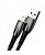 USB кабель Lightning 100cm Baseus Glimmer Series 2,4 black - UkrApple