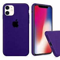 Чохол накладка xCase для iPhone 11 Silicone Case Full Ultra Violet