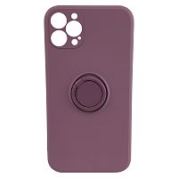 Чохол xCase для iPhone 12 Pro Silicone Case Full Camera Ring Blueberry
