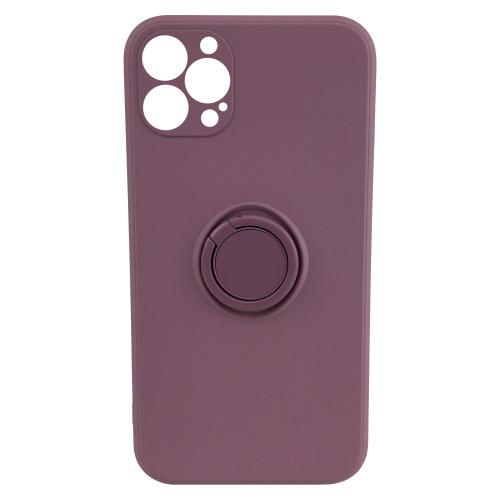 Чохол xCase для iPhone 12 Pro Silicone Case Full Camera Ring Blueberry - UkrApple