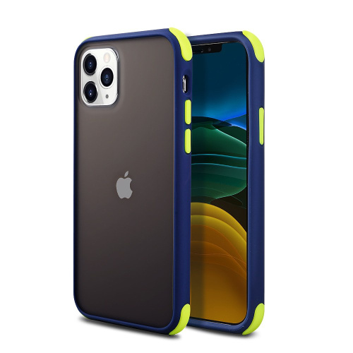 Чохол накладка xCase для iPhone 11 Pro Gingle corners Blue green - UkrApple