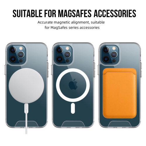 Чохол iPhone 15 Pro Space Case with MagSafe сlear: фото 8 - UkrApple