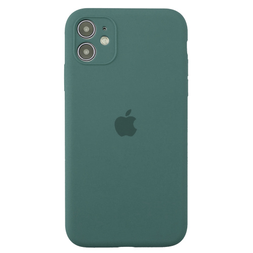 Чохол накладка xCase для iPhone 11 Silicone Case Full Camera Pine green - UkrApple