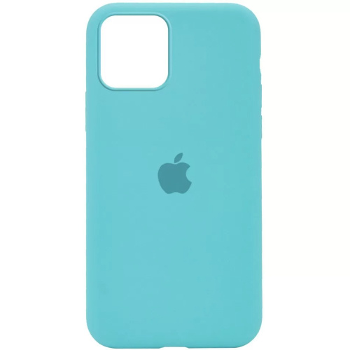 Чохол накладка xCase для iPhone 12/12 Pro Silicone Case Full Marine Green - UkrApple