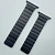 Ремінець для Apple Watch 42/44/45/49 mm Link Metall New Magnetic black: фото 2 - UkrApple