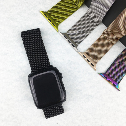 Ремінець xCase для Apple watch 38/40/41 mm Milanese Loop Double Color black khaki: фото 27 - UkrApple