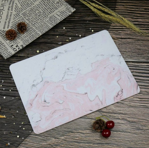 Чохол накладка DDC для MacBook Air 13.3" (2018/2019/2020) picture marble pink: фото 2 - UkrApple
