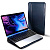 Папка конверт для MacBook Leather standing pouch 15'' dark blue - UkrApple