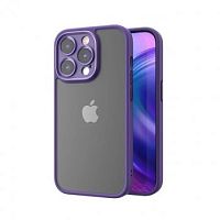 Чохол iPhone 14 Plus Rock Guard matte Full Camera purple