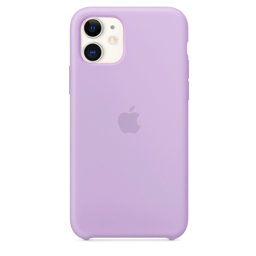 Чохол накладка xCase для iPhone 12 Pro Max Silicone Case Light lilac - UkrApple