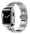 Ремінець для Apple Watch 42/44/45/49 mm Metall New 5-bead silver: фото 2 - UkrApple