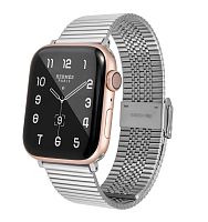 Ремінець xCase для Apple watch 38/40/41 mm Metall new steel silver