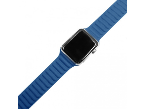 Ремінець xCase для Apple watch 38/40/41 mm Leather Link blue: фото 3 - UkrApple