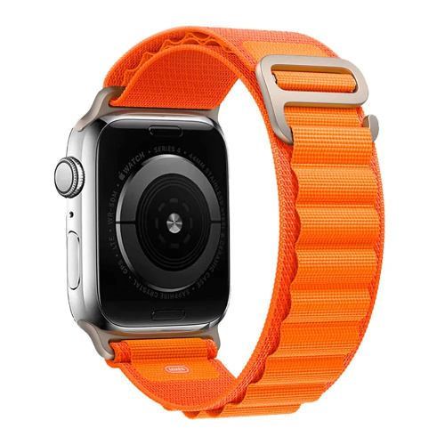 Ремінець для Apple Watch 42/44/45/49 mm Alpine Loop orange - UkrApple
