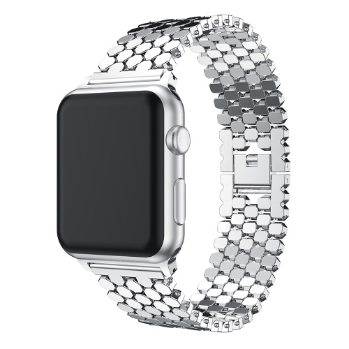 Ремінець xCase для Apple watch 42/44/45/49 mm Paco Rabanne Silver - UkrApple
