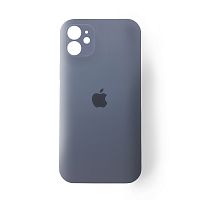 Чохол накладка xCase для iPhone 12 Mini Silicone Case Full Camera Lavander grey