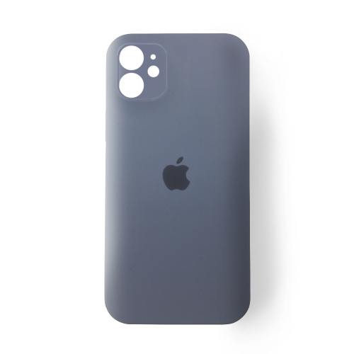 Чохол накладка xCase для iPhone 12 Mini Silicone Case Full Camera Lavander grey - UkrApple