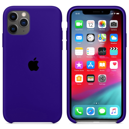 Чохол накладка xCase для iPhone 11 Pro Silicone Case Ultra Violet: фото 2 - UkrApple