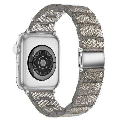 Ремінець для Apple Watch 42/44/45/49 mm Resin band New silver - UkrApple
