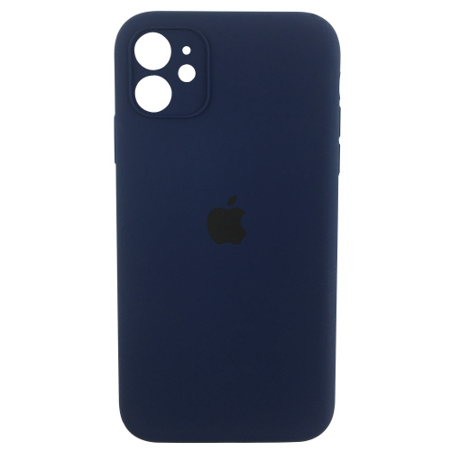 Чохол накладка xCase для iPhone 11 Silicone Case Full Camera Deep navy - UkrApple