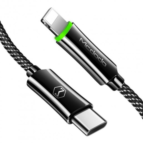 USB кабель Type-C to Lightning 120cm Mcdodo Auto Disconnect black: фото 3 - UkrApple