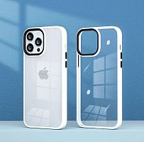Чохол iPhone 14 Pro Max Crystal Case white